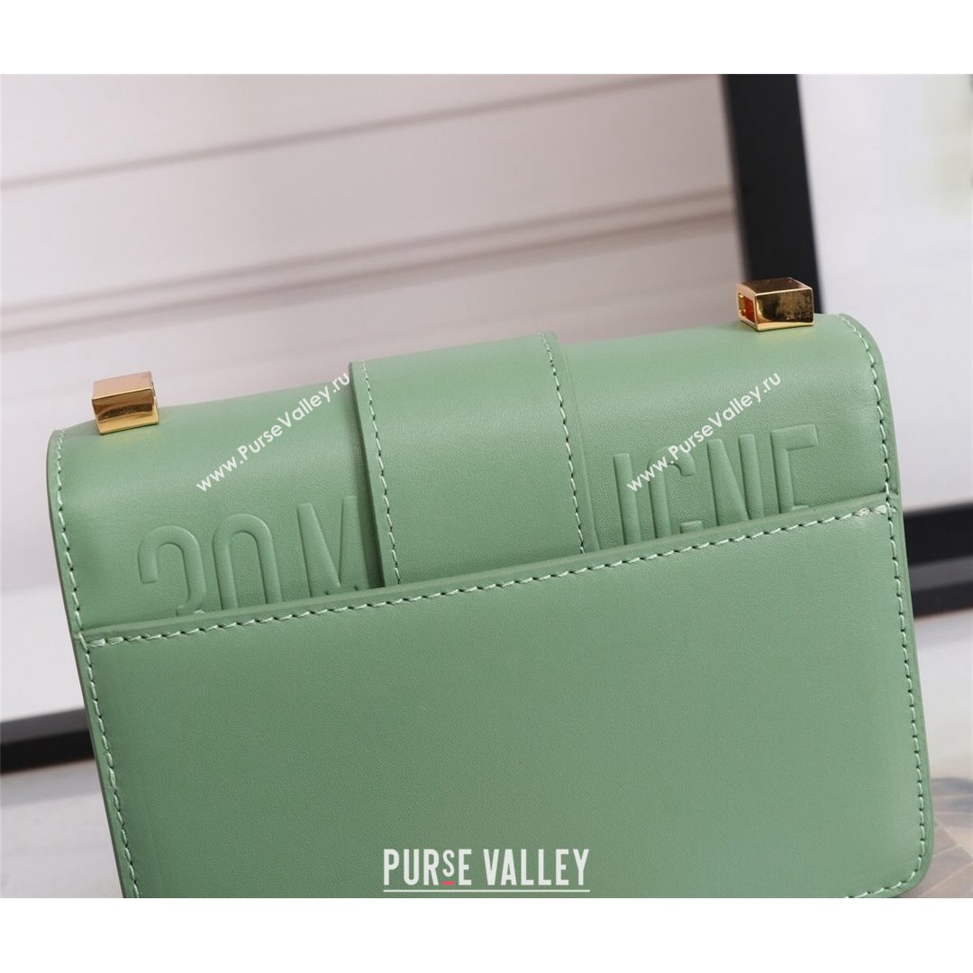 Dior Micro 30 Montaigne Bag in Box Calfskin Green 2021 S9030 (XXG-21090841)