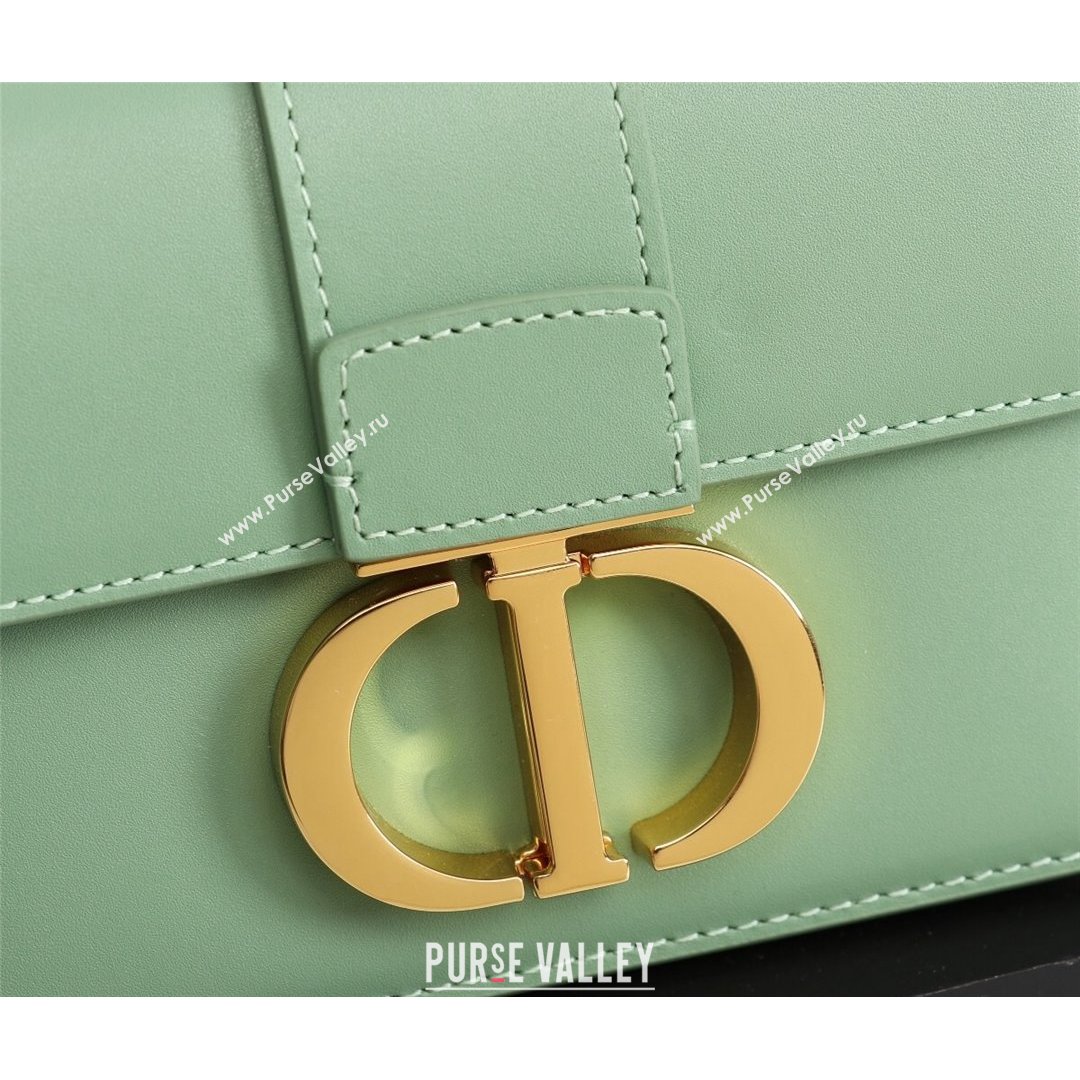 Dior Micro 30 Montaigne Bag in Box Calfskin Green 2021 S9030 (XXG-21090841)