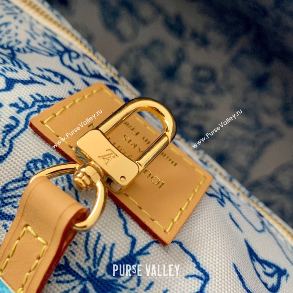 Louis Vuitton OnTheGo MM in Monogram Tiles Canvas M11262 Blue 2024 (K-24061201)