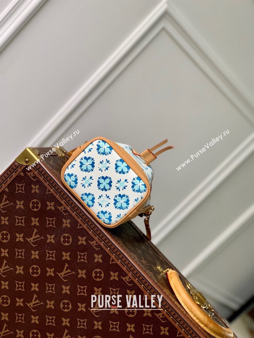 Louis Vuitton Nano Noe in Monogram Canvas M83620 Lagoon Blue 2024 (K-24061202)