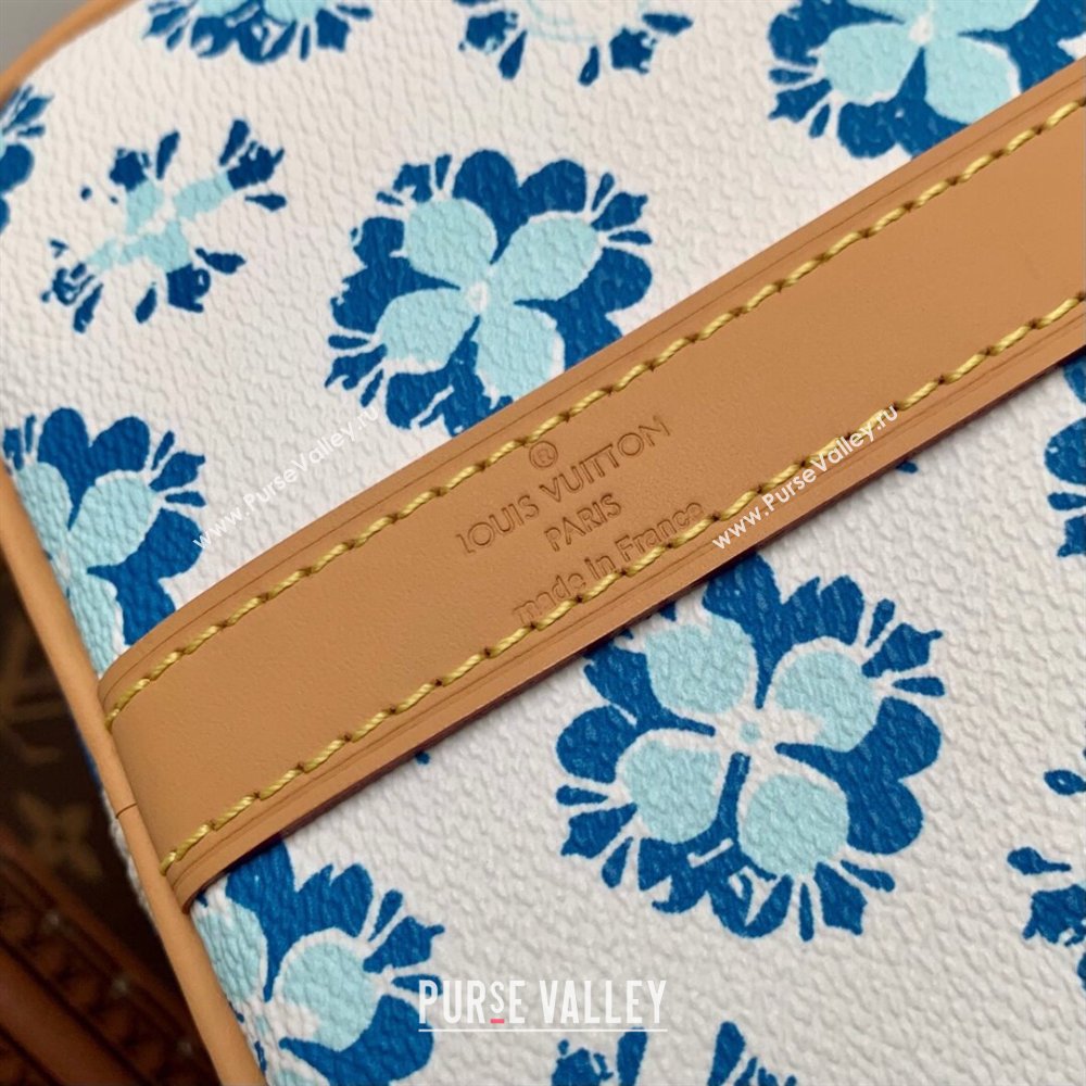 Louis Vuitton Speedy Bandouliere 25 in Monogram Tiles Canvas M11264 Lagoon Blue 2024 (K-24061203)