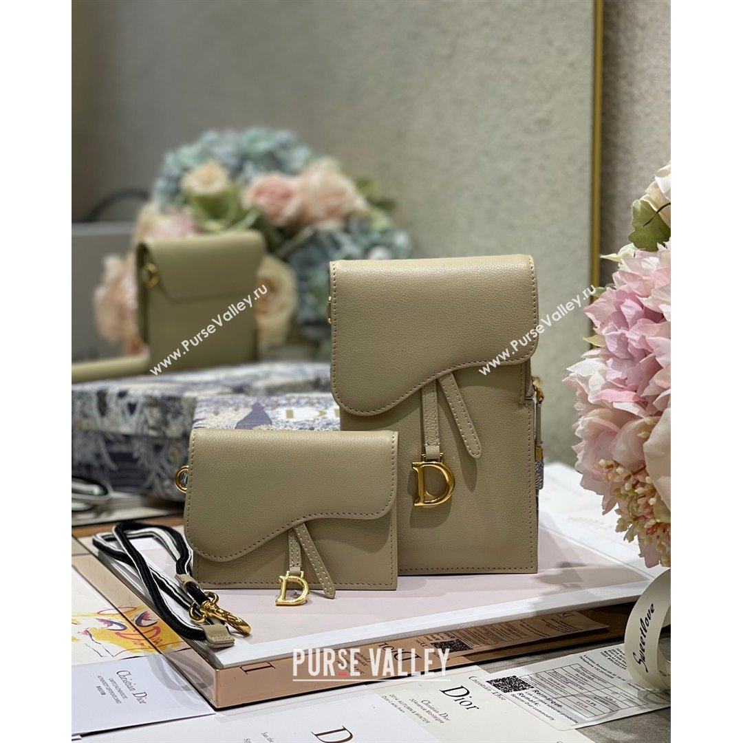 Dior Saddle Multifunctional Pouch Beige 2021 (BINF-21090832)