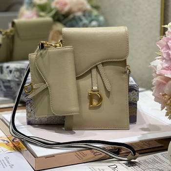 Dior Saddle Multifunctional Pouch Beige 2021 (BINF-21090832)