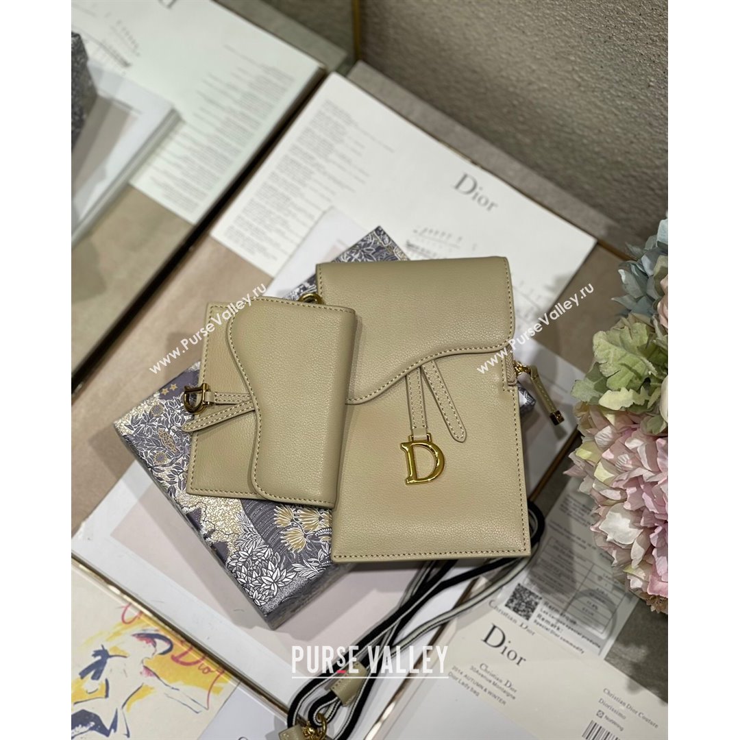 Dior Saddle Multifunctional Pouch Beige 2021 (BINF-21090832)