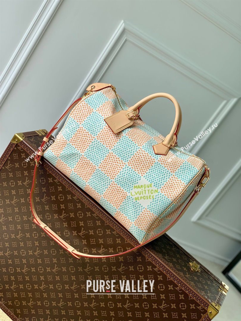 Louis Vuitton Speedy 40 Bandouliere Bag in Damier Heritage Canvas N40689 2024 (K-24061205)