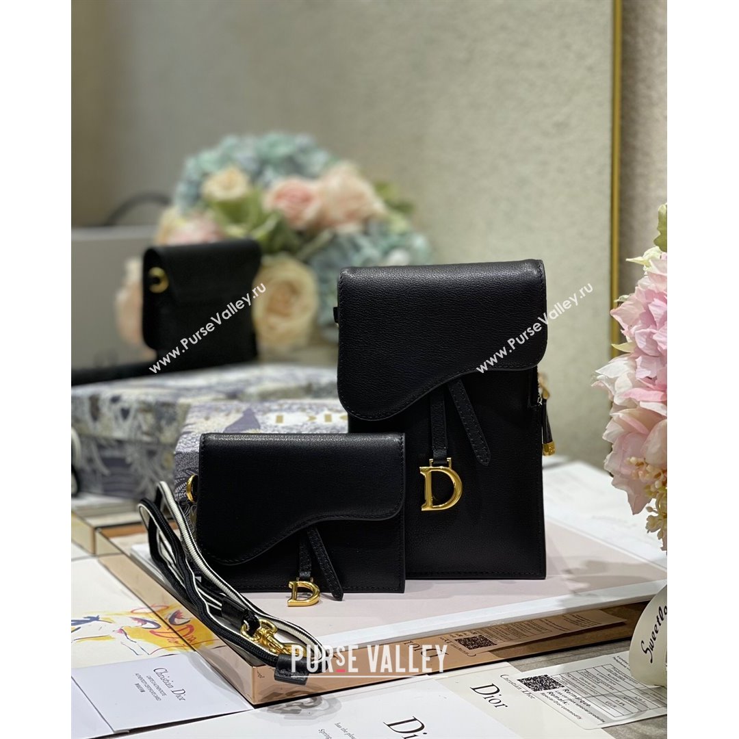 Dior Saddle Multifunctional Pouch Black 2021 (BINF-21090834)