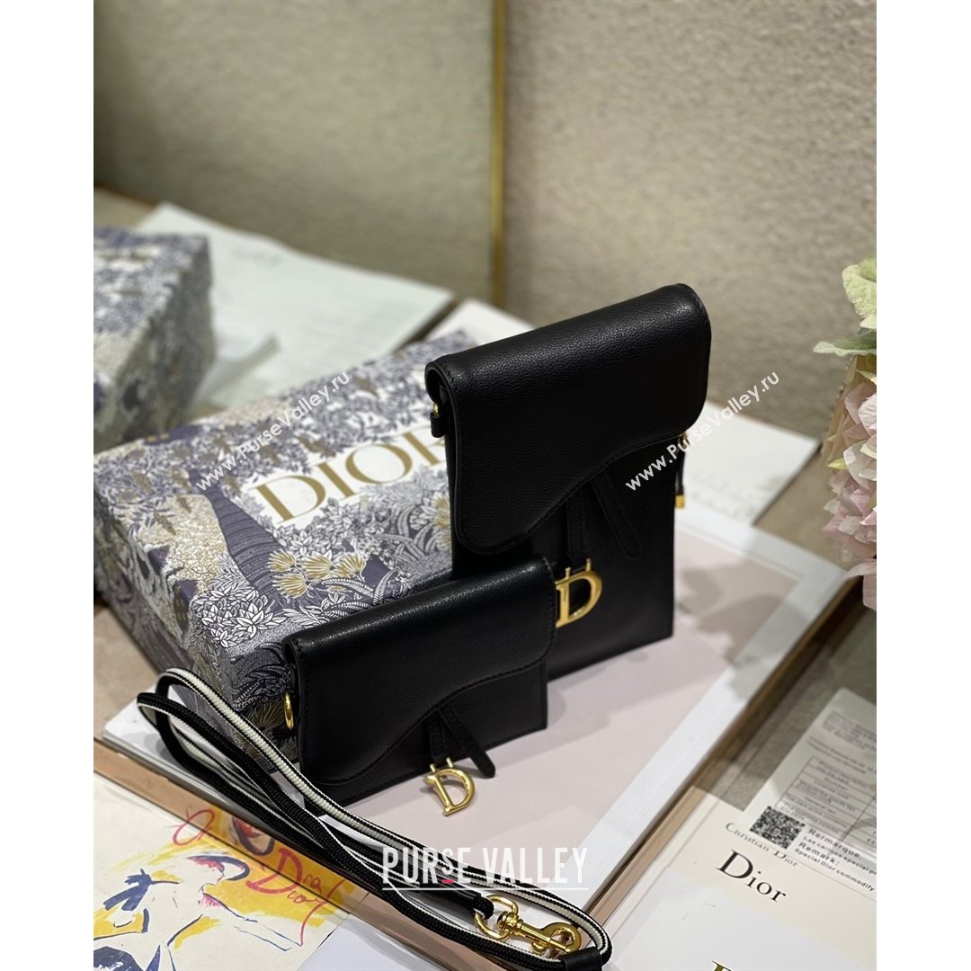 Dior Saddle Multifunctional Pouch Black 2021 (BINF-21090834)