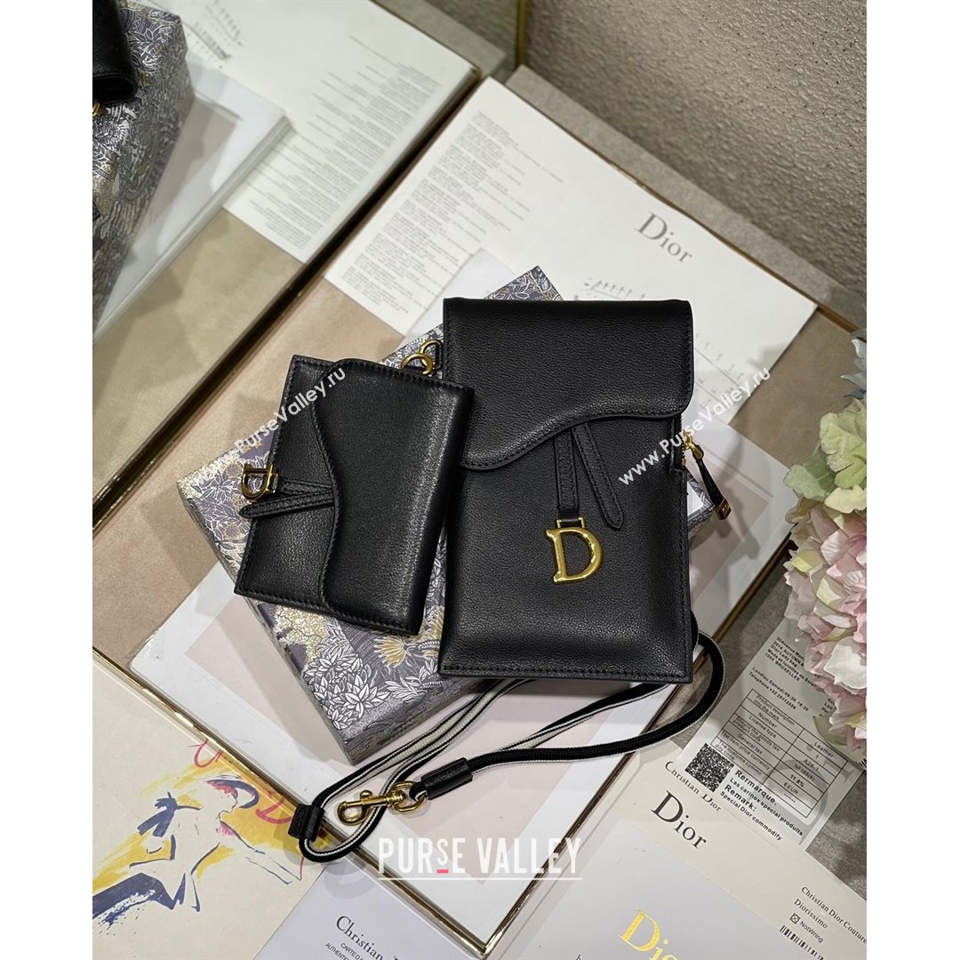 Dior Saddle Multifunctional Pouch Black 2021 (BINF-21090834)