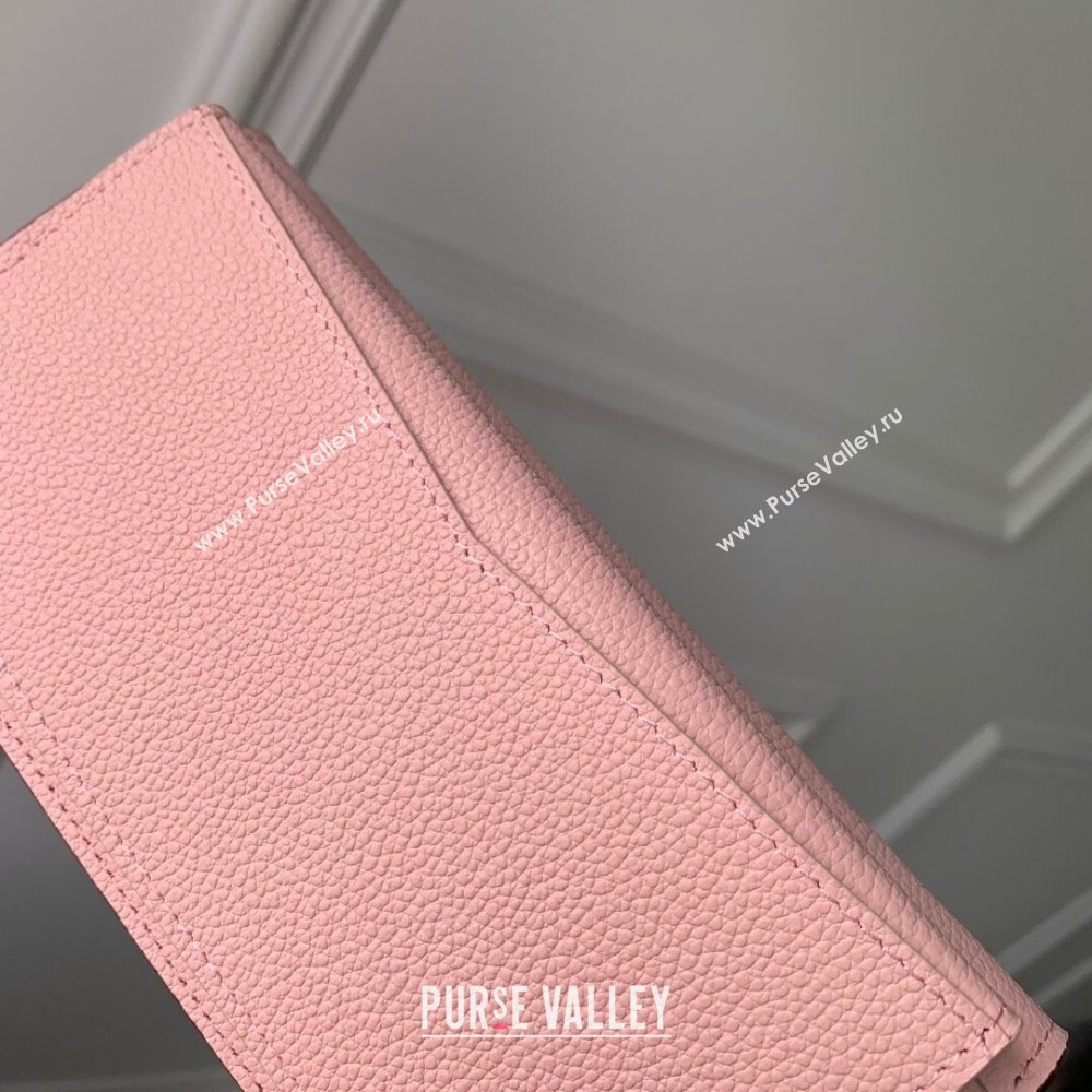 Louis Vuitton Emilie Wallet in Monogram Empreinte Leather M60699 Pink 2024 (K-24061209)