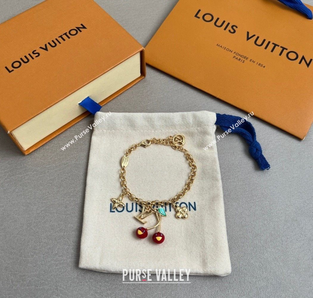 Louis Vuitton LV x TM Cerise Cherry Bracelet 2025 M1691A (YF-250721123)