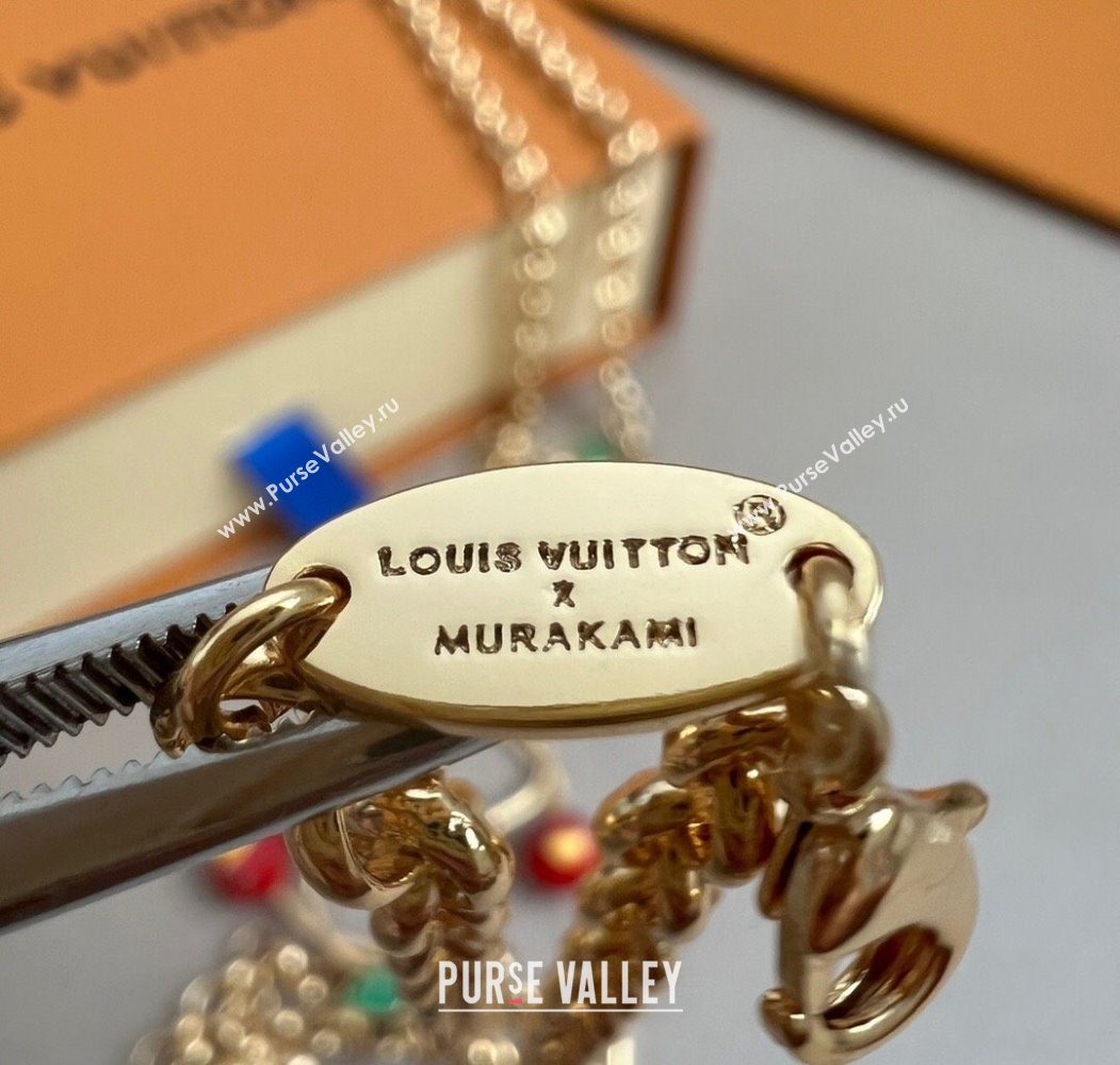 Louis Vuitton LV x TM Cerise Cherry Necklace 2025 M02804 (YF-250721127)