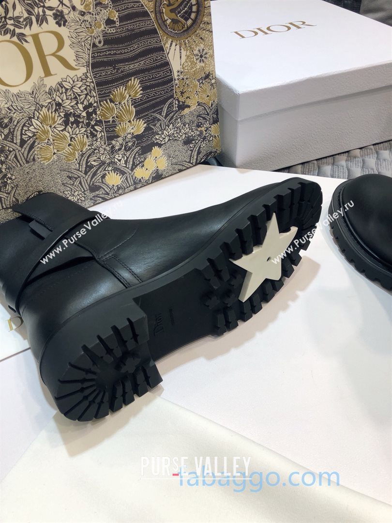 Dior Empreinte Ankle Short Boots in Black Calfskin 2020 (JC-20111307)