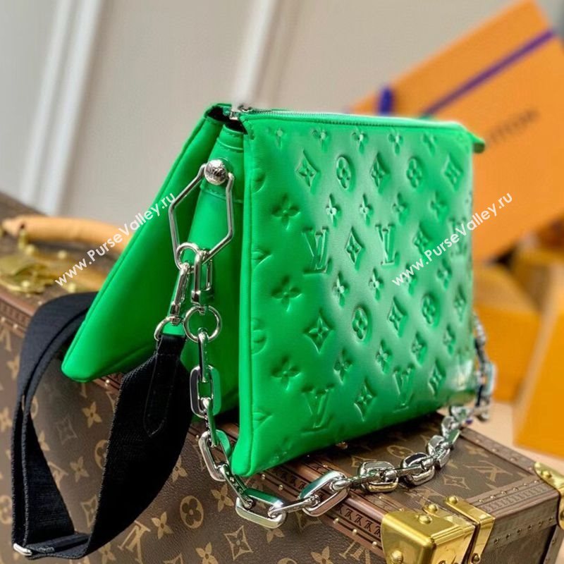Louis Vuitton Coussin PM Bag in Monogram Leather M57936 Green 2021 (KI-21031739)