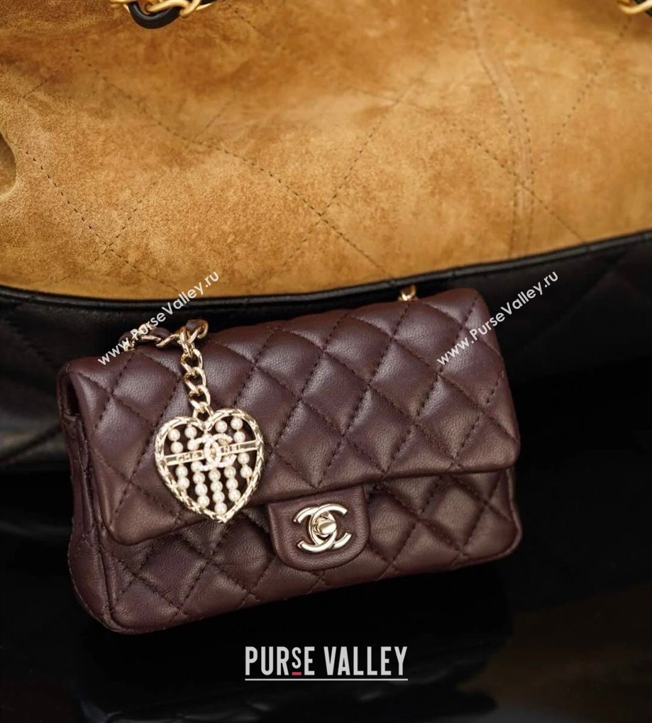 Chanel Abacus Heart Charm with Pearls 2025 (YF-250725075)