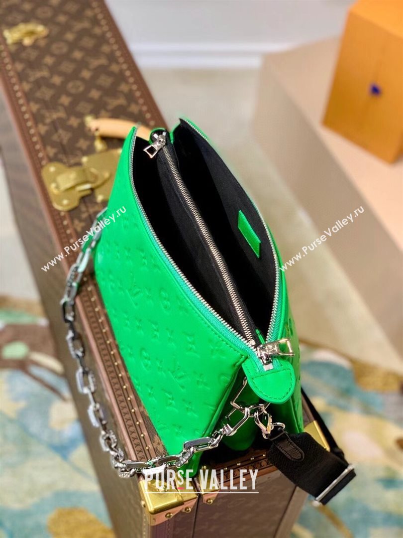 Louis Vuitton Coussin PM Bag in Monogram Leather M57936 Green 2021 (KI-21031739)