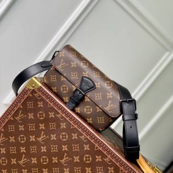 Louis Vuitton Montsouris Wearable Wallet in Monogram Canvas M83567 Brown 2024 (K-24061219)