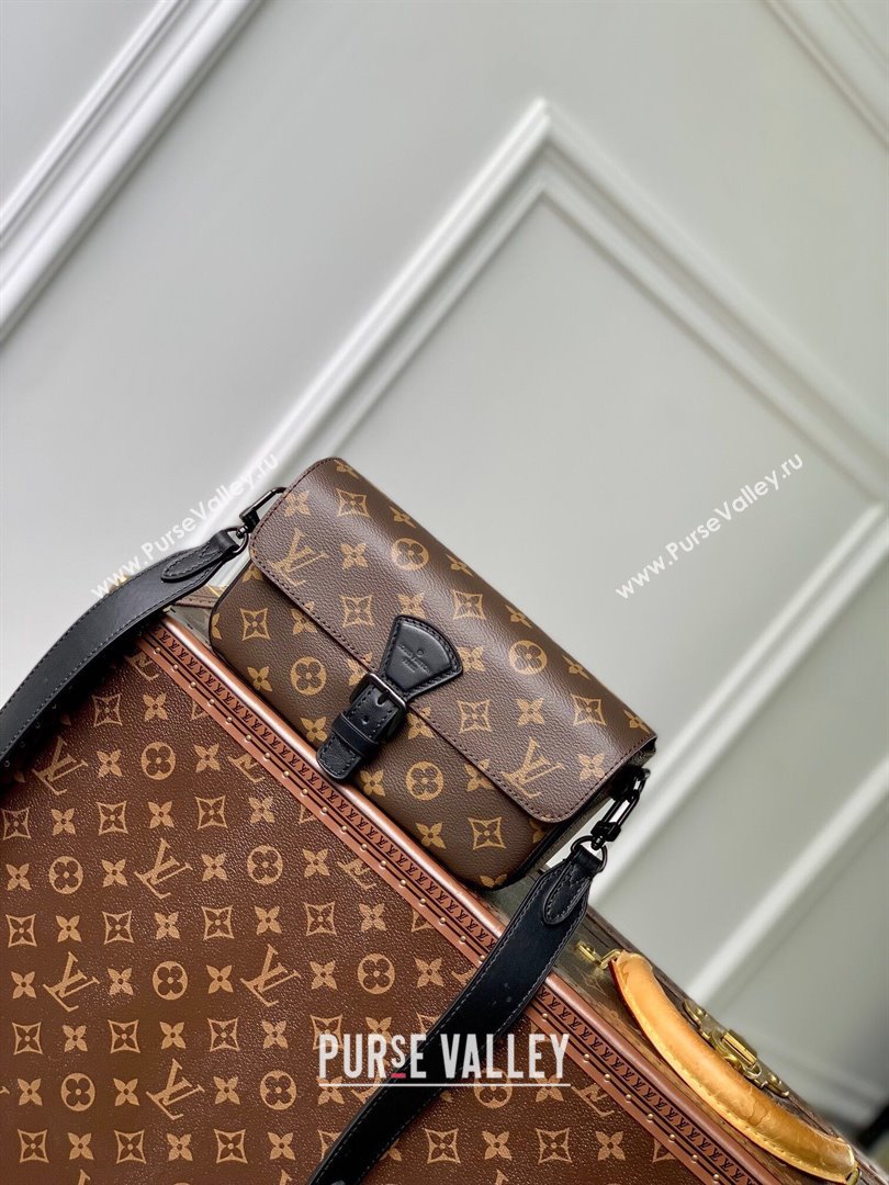 Louis Vuitton Montsouris Wearable Wallet in Monogram Canvas M83567 Brown 2024 (K-24061219)