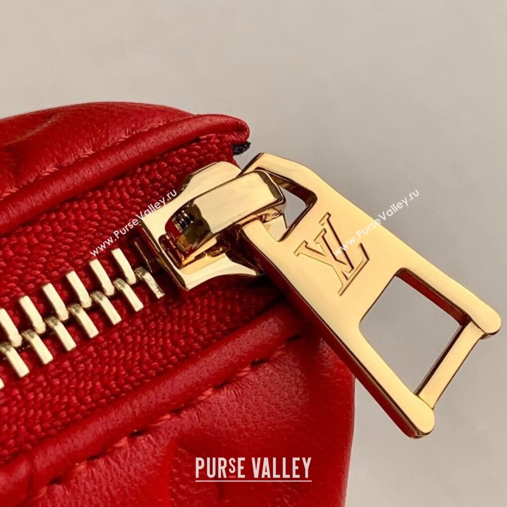 Louis Vuitton Coussin PM Bag in Monogram Leather M57792 Red 2021 (KI-21031740)