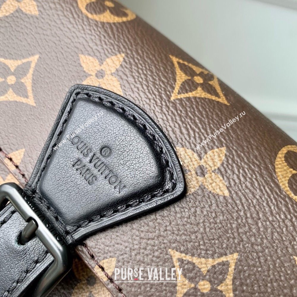 Louis Vuitton Montsouris Wearable Wallet in Monogram Canvas M83567 Brown 2024 (K-24061219)