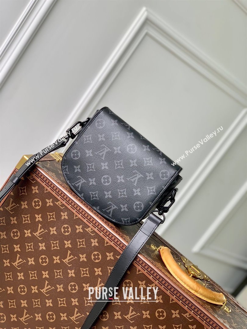 Louis Vuitton Montsouris Messenger PM​ Bag in Monogram Canvas M47060 Black 2024 (K-24061220)