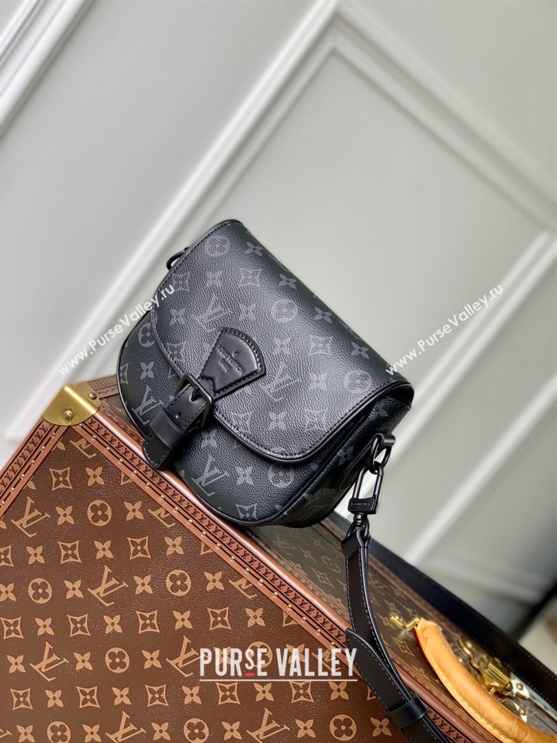 Louis Vuitton Montsouris Messenger PM​ Bag in Monogram Canvas M47060 Black 2024 (K-24061220)