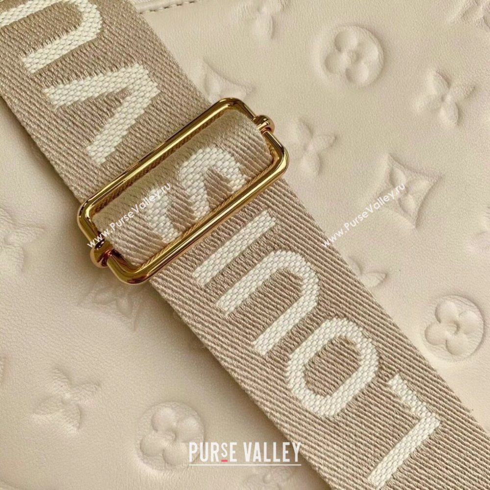 Louis Vuitton Coussin PM Bag in Monogram Leather M57793 Cream White 2021 (KI-21031742)