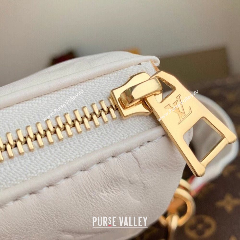 Louis Vuitton Coussin PM Bag in Monogram Leather M57793 Cream White 2021 (KI-21031742)