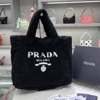 Prada Terry Tote bag 1BG130 Black 2021 (YZ-21090847)