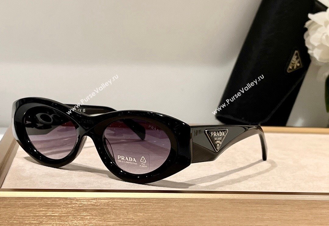 Prada Sunglasses SPR20Z Black/Purple 2024 (A-241025105)