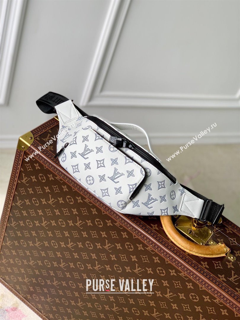 Louis Vuitton Rush Bumbag in Monogram Shadow Calfskin M25227 2024 (K-24061222)