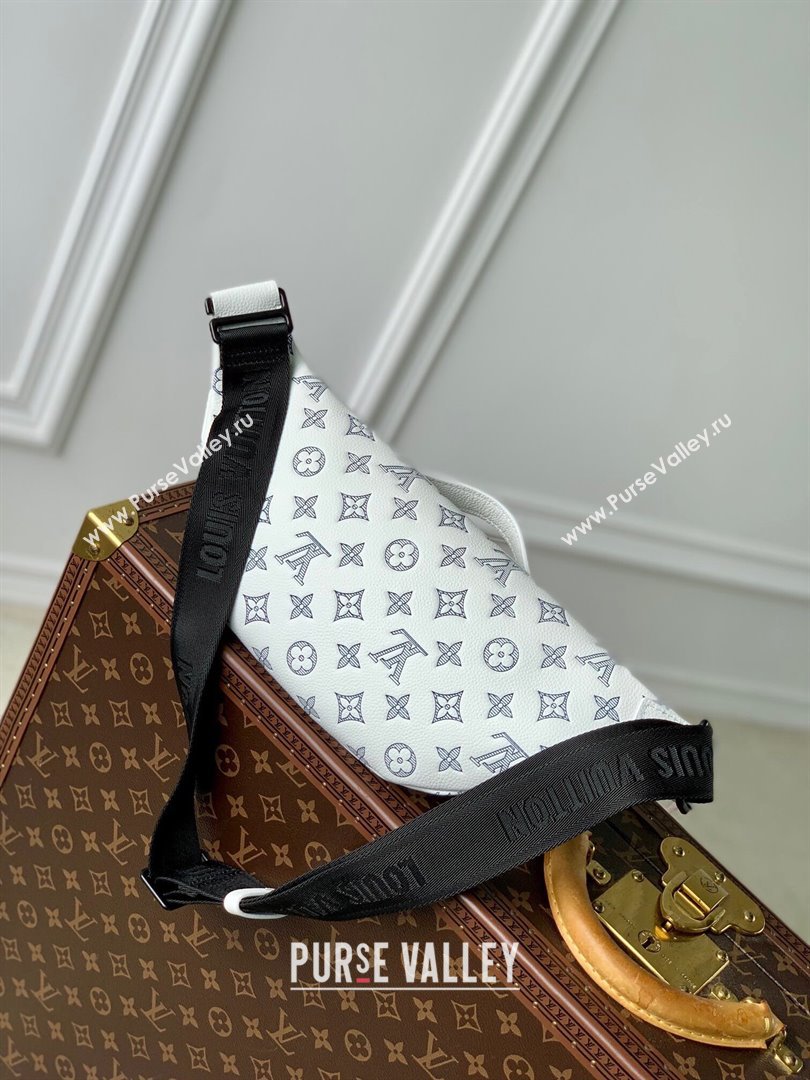 Louis Vuitton Rush Bumbag in Monogram Shadow Calfskin M25227 2024 (K-24061222)