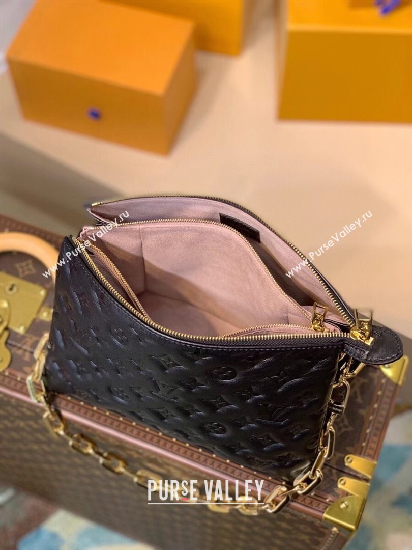 Louis Vuitton Coussin PM Bag in Monogram Leather M57790 Black 2021 (KI-21031743)