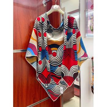 Hermes Cashmere Silk Sqaure Shawl Scarf 140cm H1215 2024 (A-241215)