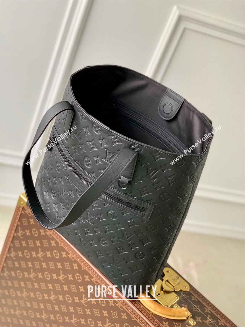 Louis Vuitton Excursion Bag in Monogram Leather M24777 Black 2024 (K-24061223)