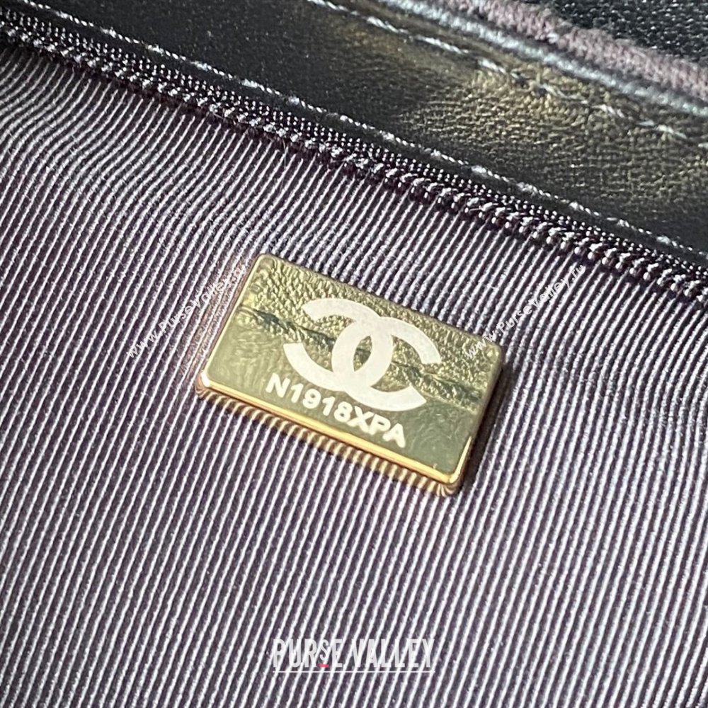 Chanel Fabric Mini Shopping Bag AS4416 Black 2023 (SS-23101205)