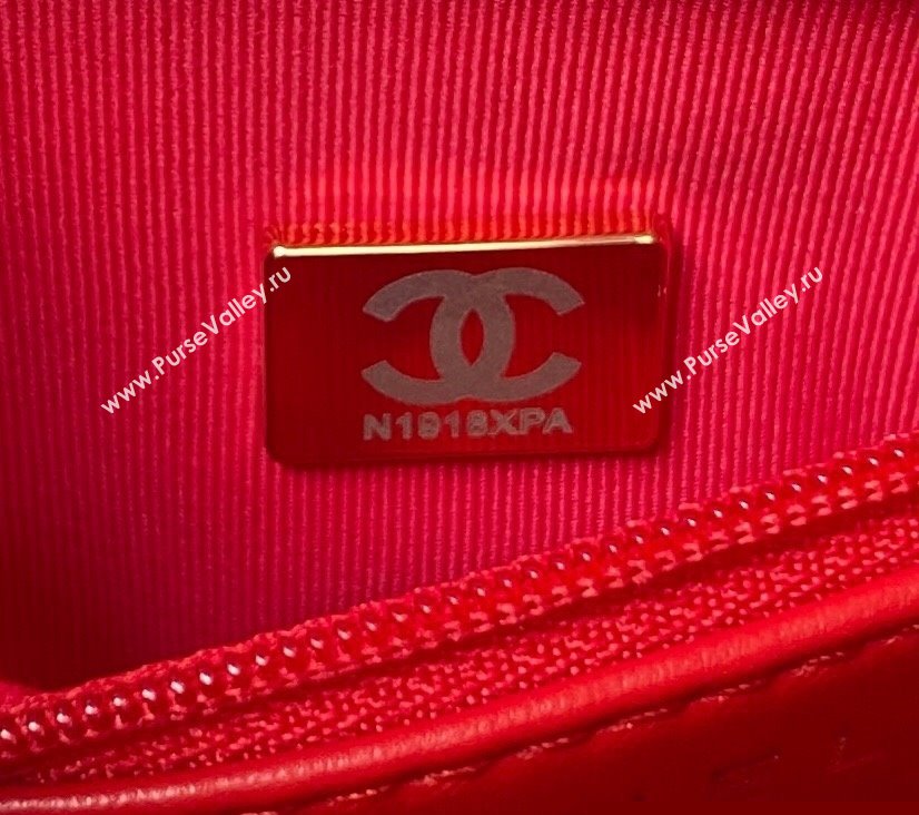 Chanel Fabric Mini Shopping Bag AS4416 Red 2023 (SS-23101206)