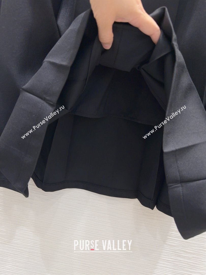 Prada Skirt with Belt P92509 Black 2024 (Q-24092509)