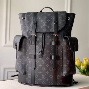 Louis Vuitton Mens Christopher PM Backpack in Black Monogram Canvas M41379 2021 (KI-21031750)