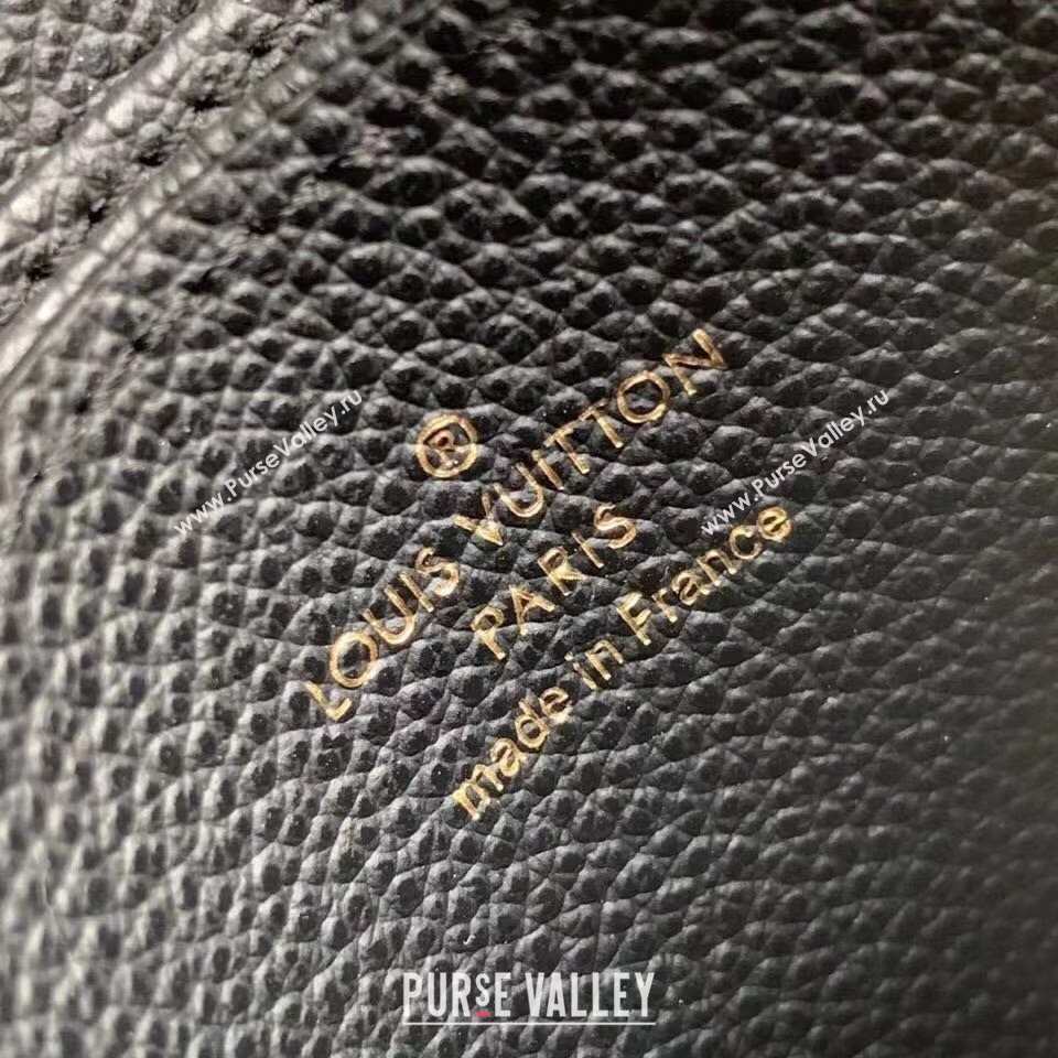 Louis Vuitton Zippy Coin Purse Wallet in Giant Monogram Leather M69787 Black 2021 (KI-21031753)