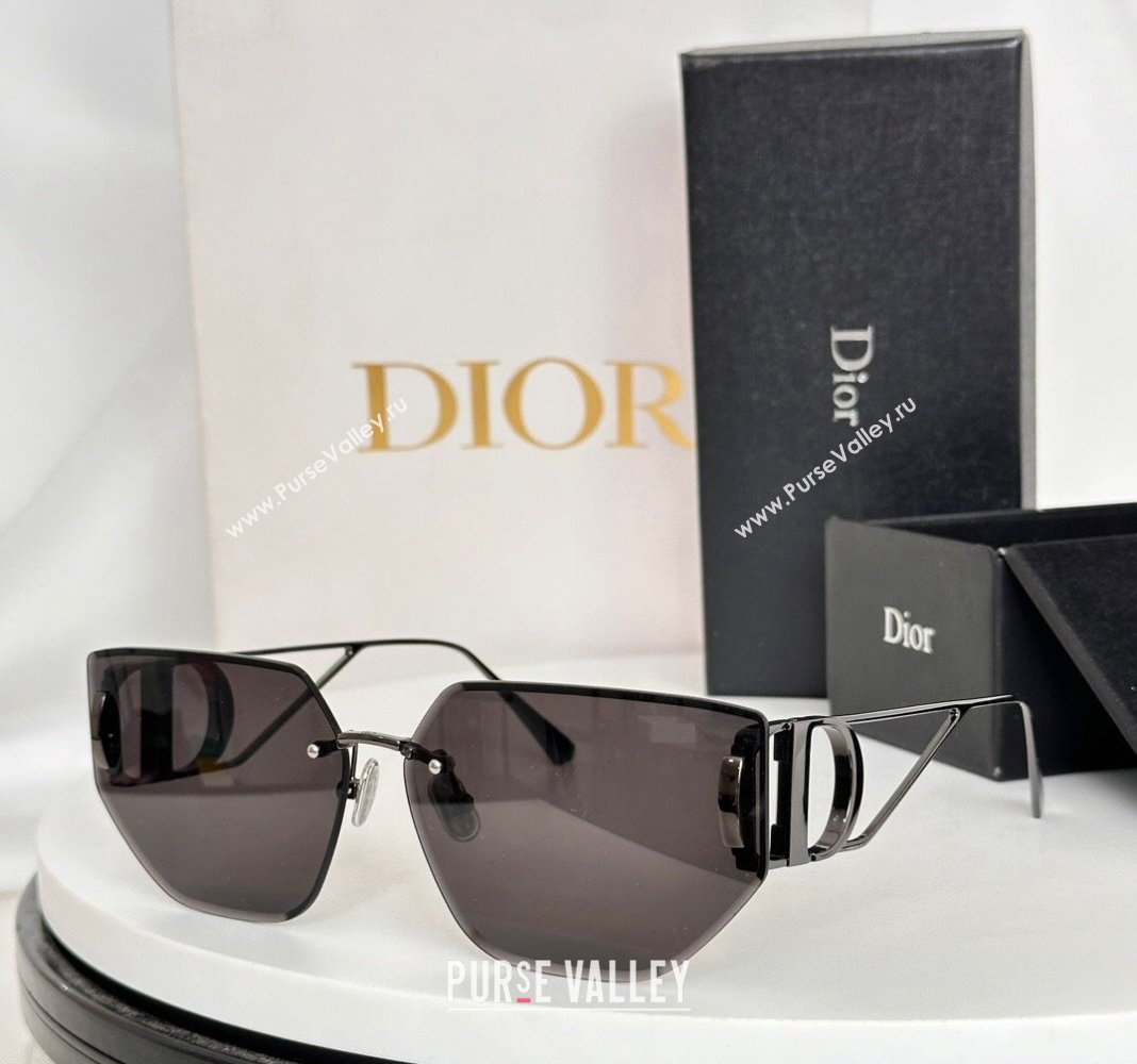 Dior 30 Montaigne B3U Sqaure Sunglasses All Grey 2024 (A-241025119)