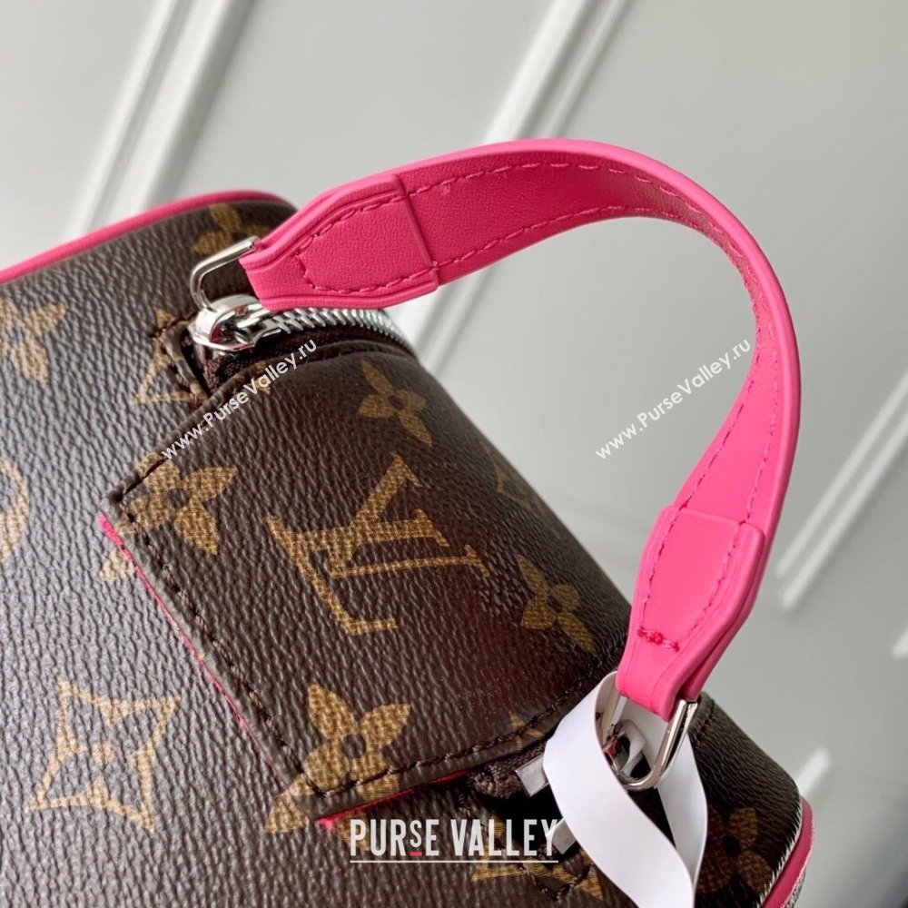 Louis Vuitton Dopp Kit Toilet Pouch in Monogram Canvas M12641 Pink 2024 (K-24110820)