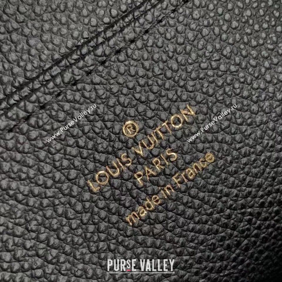Louis Vuitton Zippy Wallet in Giant Monogram Leather M80481 Black 2021 (KI-21031755)