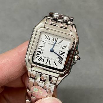 Cartier PANTHÈRE DE CARTIER Watch Medium Model 27x37MM Silver 2024 Top (ZB-2411506)