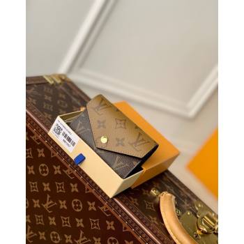 Louis Vuitton Victorine Wallet in Monogram/Reverse Canvas M81557 2024 (KI-240717045)