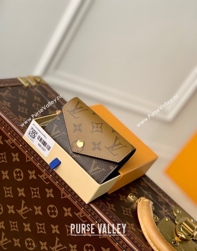 Louis Vuitton Victorine Wallet in Monogram/Reverse Canvas M81557 2024 (KI-240717045)