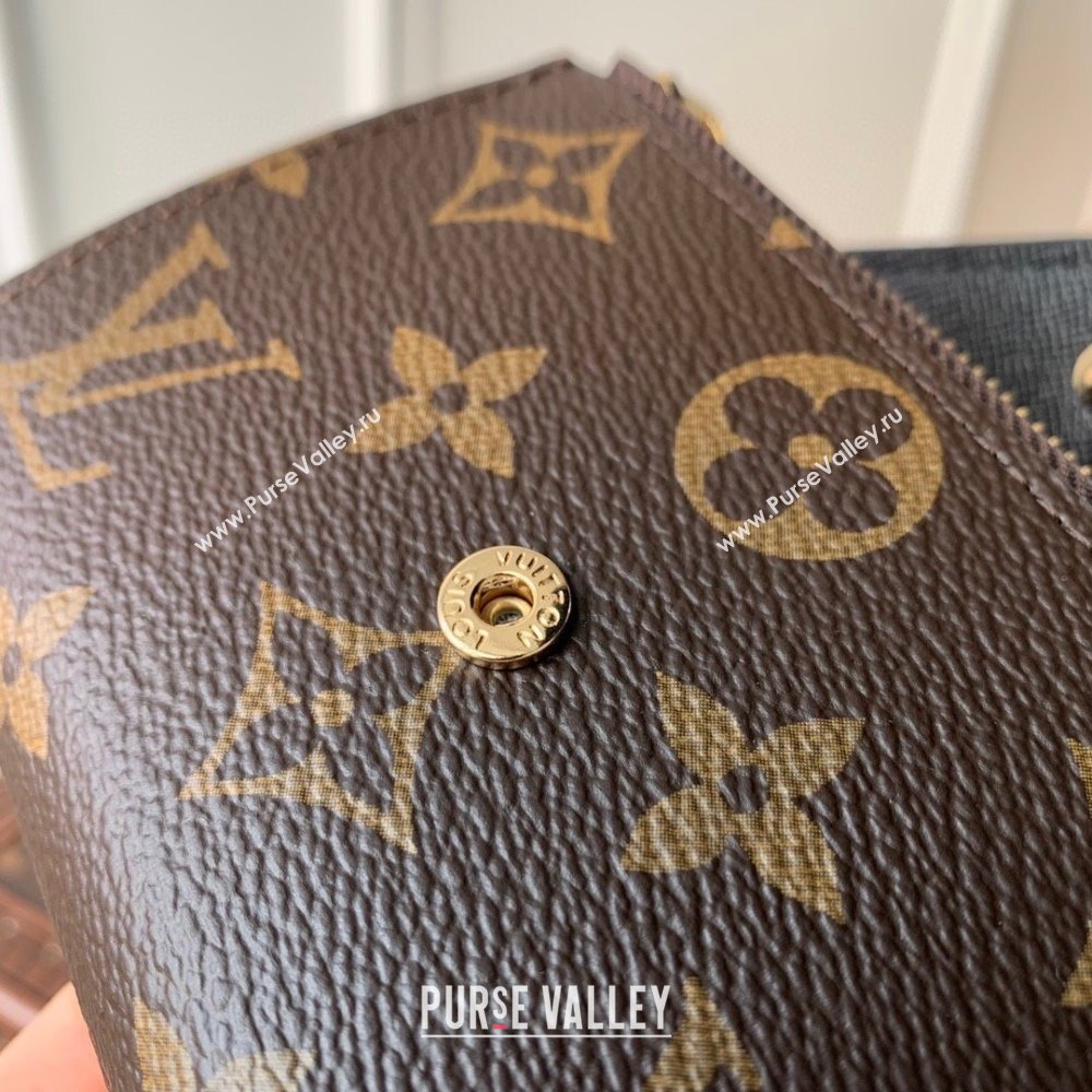 Louis Vuitton Victorine Wallet in Monogram/Reverse Canvas M81557 2024 (KI-240717045)