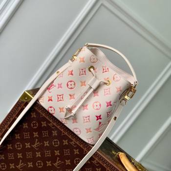 Louis Vuitton Neonoe BB Bucket Bag in Monogram Empreinte Leather M24649 Sunrise Aquarelle 2024 (K-24061704)