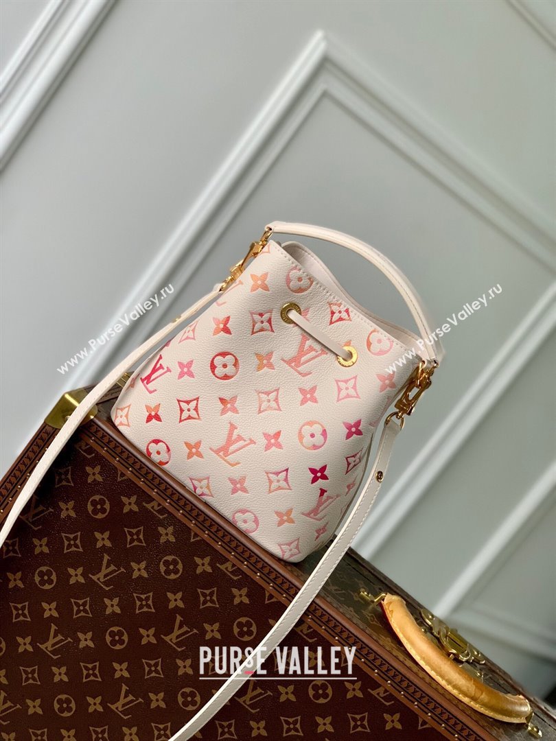 Louis Vuitton Neonoe BB Bucket Bag in Monogram Empreinte Leather M24649 Sunrise Aquarelle 2024 (K-24061704)