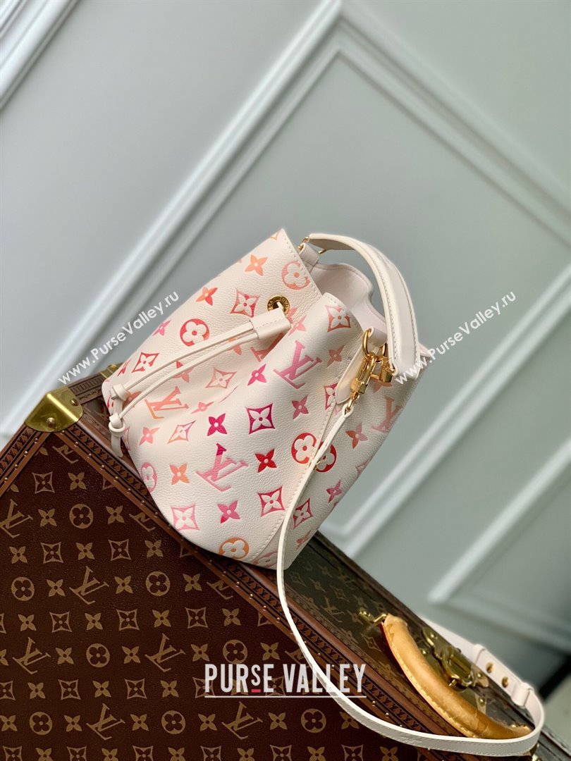 Louis Vuitton Neonoe BB Bucket Bag in Monogram Empreinte Leather M24649 Sunrise Aquarelle 2024 (K-24061704)