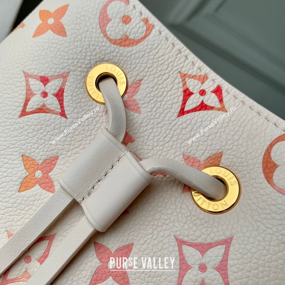 Louis Vuitton Neonoe BB Bucket Bag in Monogram Empreinte Leather M24649 Sunrise Aquarelle 2024 (K-24061704)